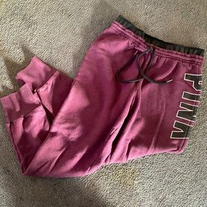 women PINK victoria secrets sweat pants !